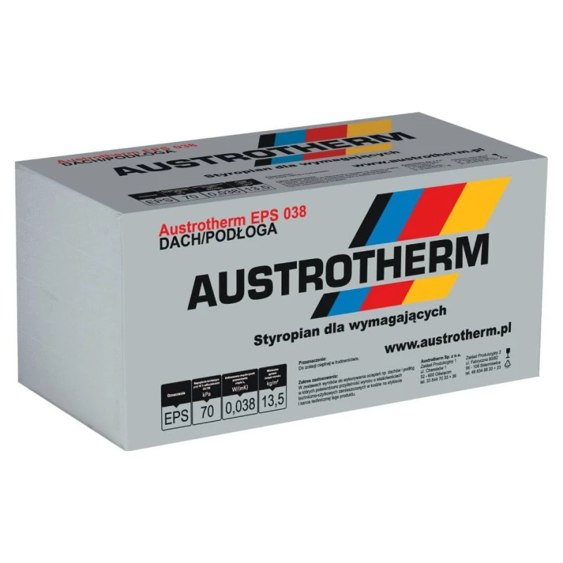 Styropian dach-podłoga Austrotherm EPS 70 038 PACZKA