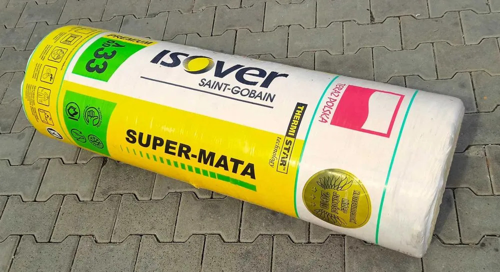 Wełna mineralna Isover super mata 0,033