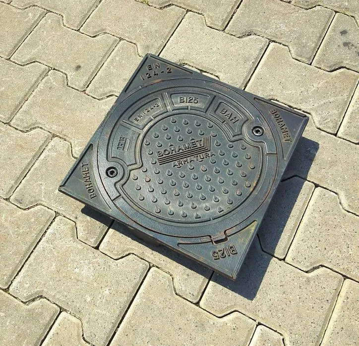 Pokrywa żeliwna FI315 do studzienki b125