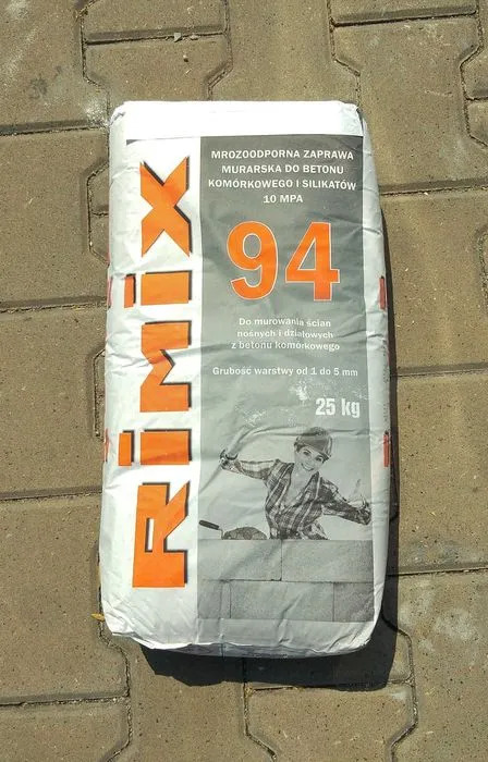 Zaprawa do betonu komórkowego Rimix 94